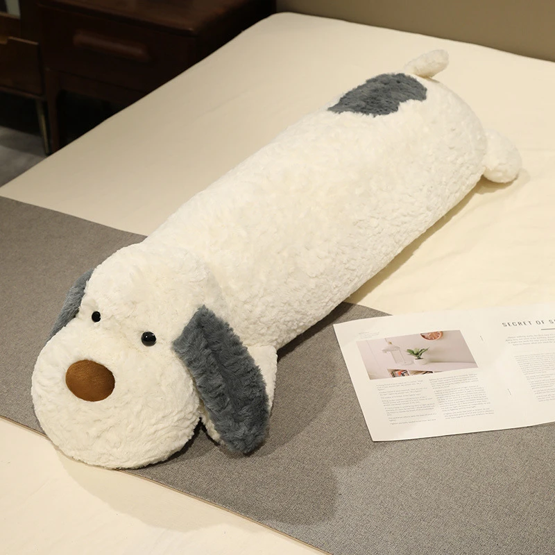 A类毛绒玩具长条趴趴狗抱枕