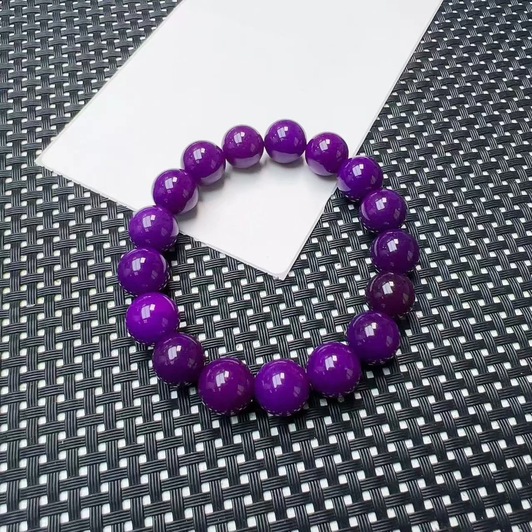 [石矿]A38紫色系手链12M