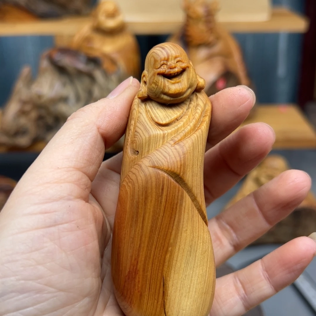 柏木崖柏木摆件手把件，72