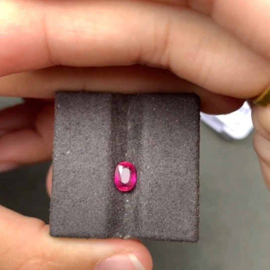 裸石红宝石天然红宝石1.05ct