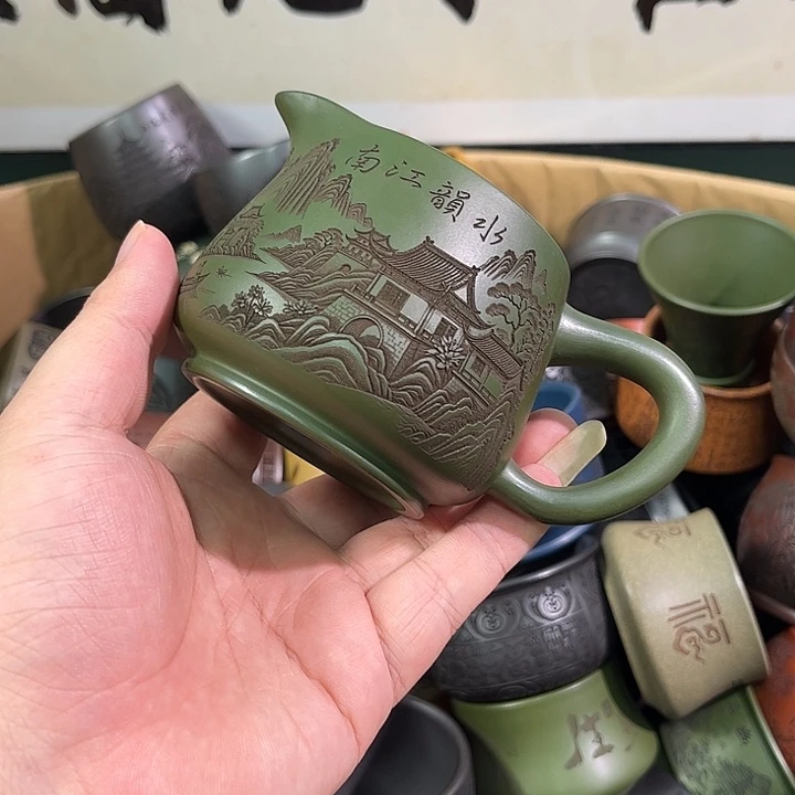 茶杯紫砂全手工紫砂主人杯