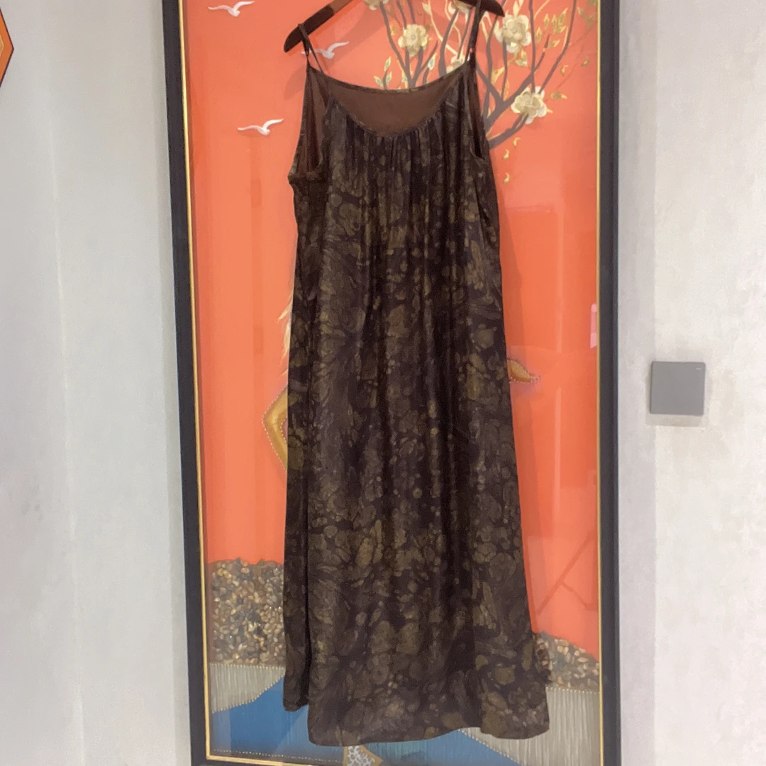 451【金姐专属】新款气质时尚休闲百搭轻奢吊带裙