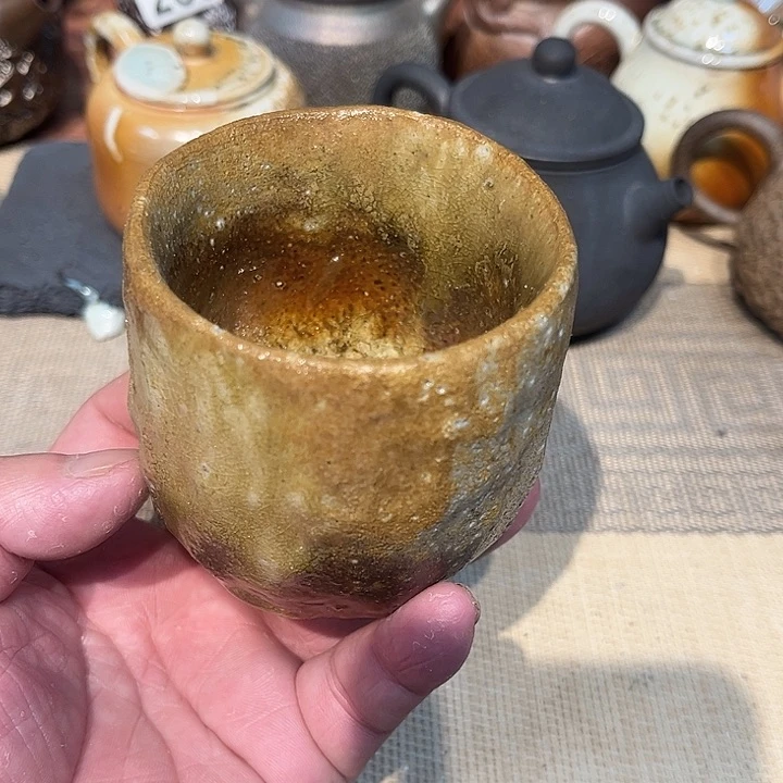 陶火器柴烧素烧316