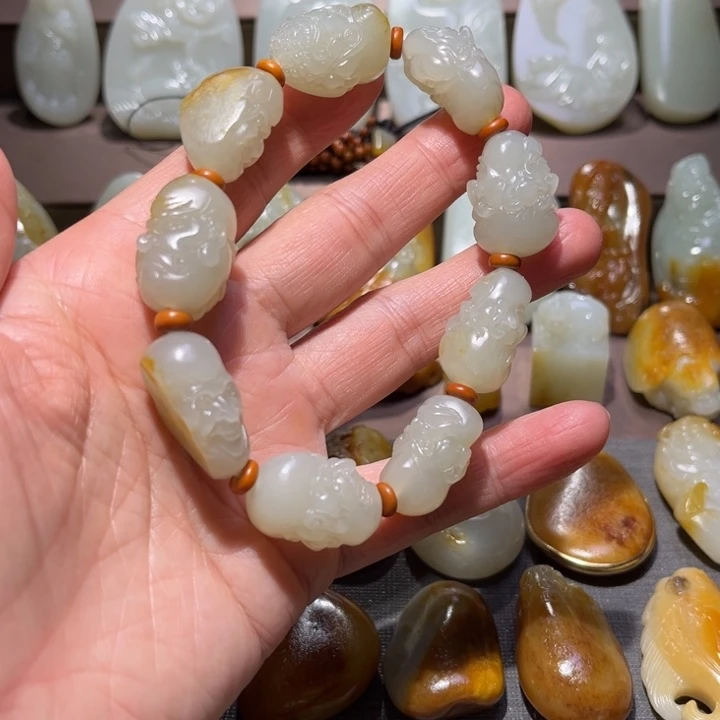 和田玉（白玉）未镶嵌颈饰