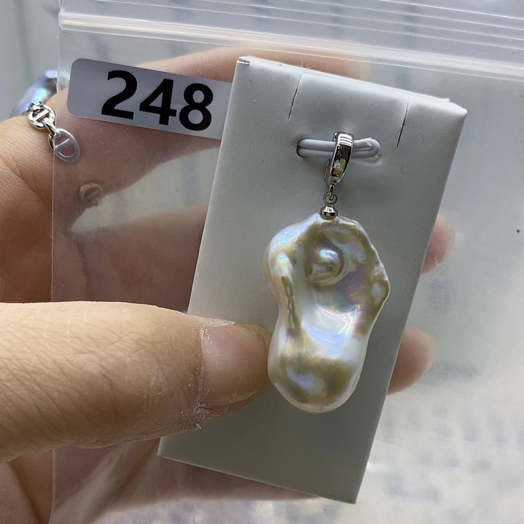 颈饰合金淡水珍珠
