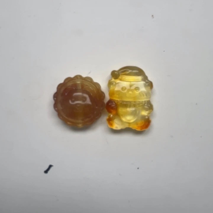 裸石琥珀未镶嵌o****?天然蜜蜡配件