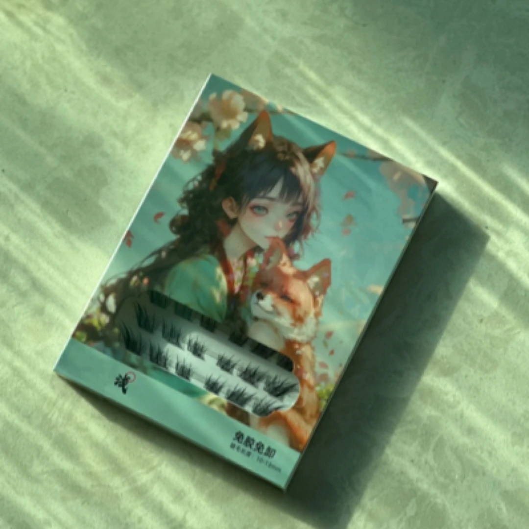 二狗服饰【小眼救星横向拉长狐系免胶假睫毛】