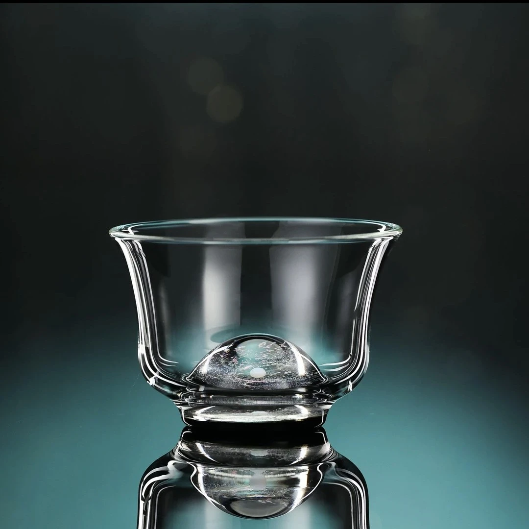 禾器星瀚 清杯 玻璃茶杯 大容量 耐热 主人杯 高端茶具 80ml