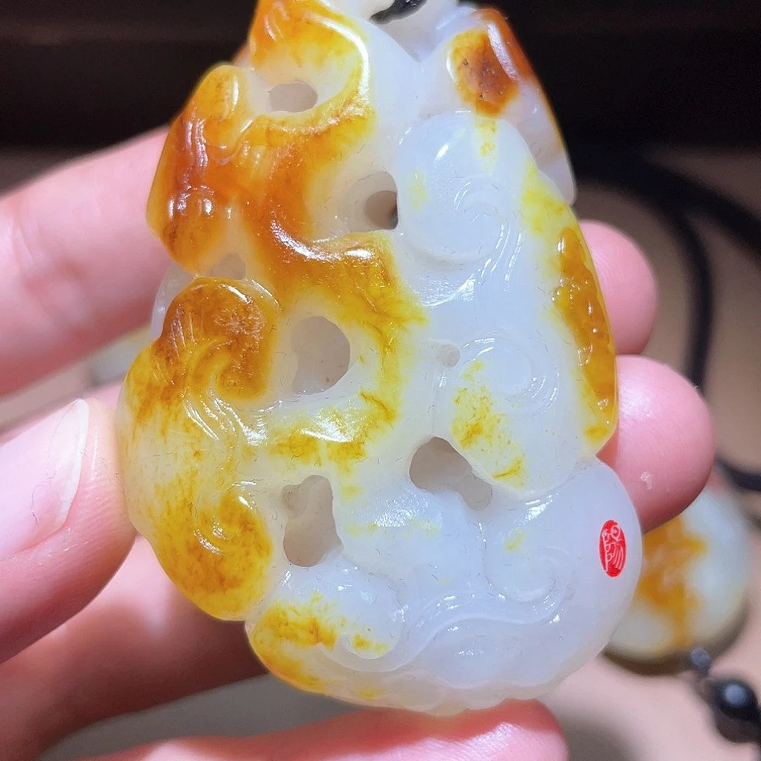 和田玉颈饰未镶嵌A7