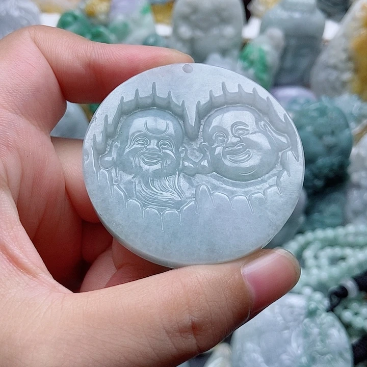 吊坠(不含链)未镶嵌翡翠1