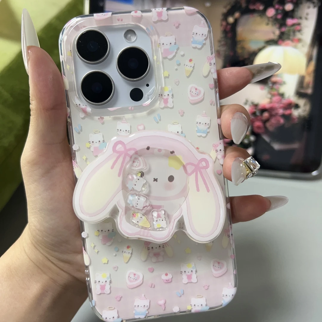 ins风卡通凯蒂猫适用多型号苹果手机的可爱手机壳防摔全包少女