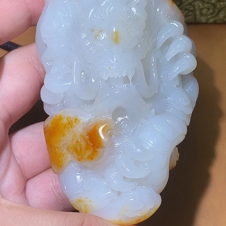 酒***仙和田玉未镶嵌颈饰CC