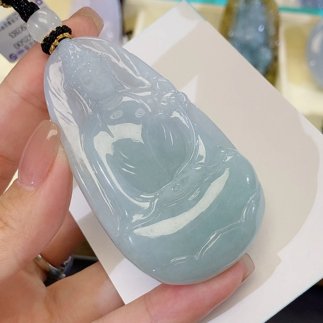 颈饰未镶嵌翡翠缅甸天然翡翠