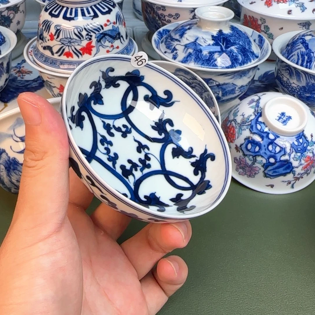 彦祖纯手工手绘茶具46