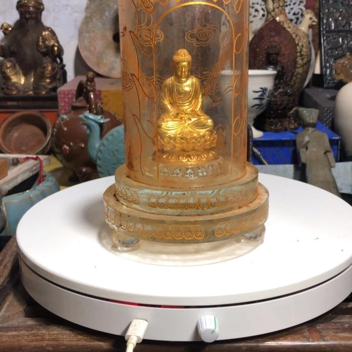 牧***斋琉璃手工艺品佛像