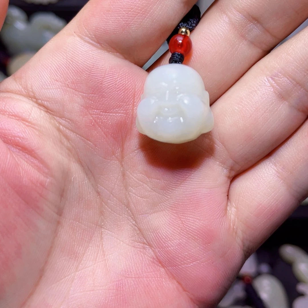 原***野和田玉未镶嵌颈饰