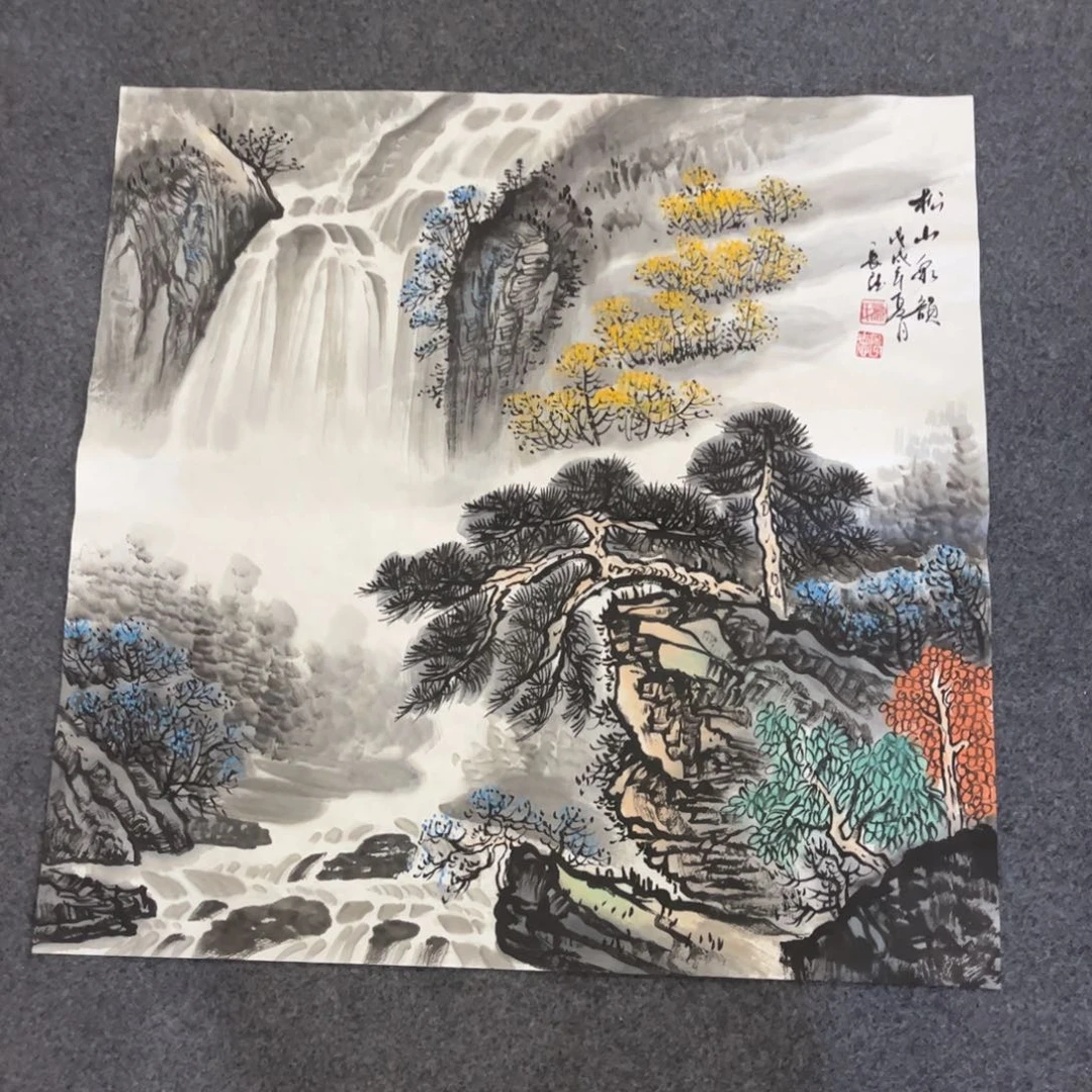 国画LD精品国画作品单幅任发