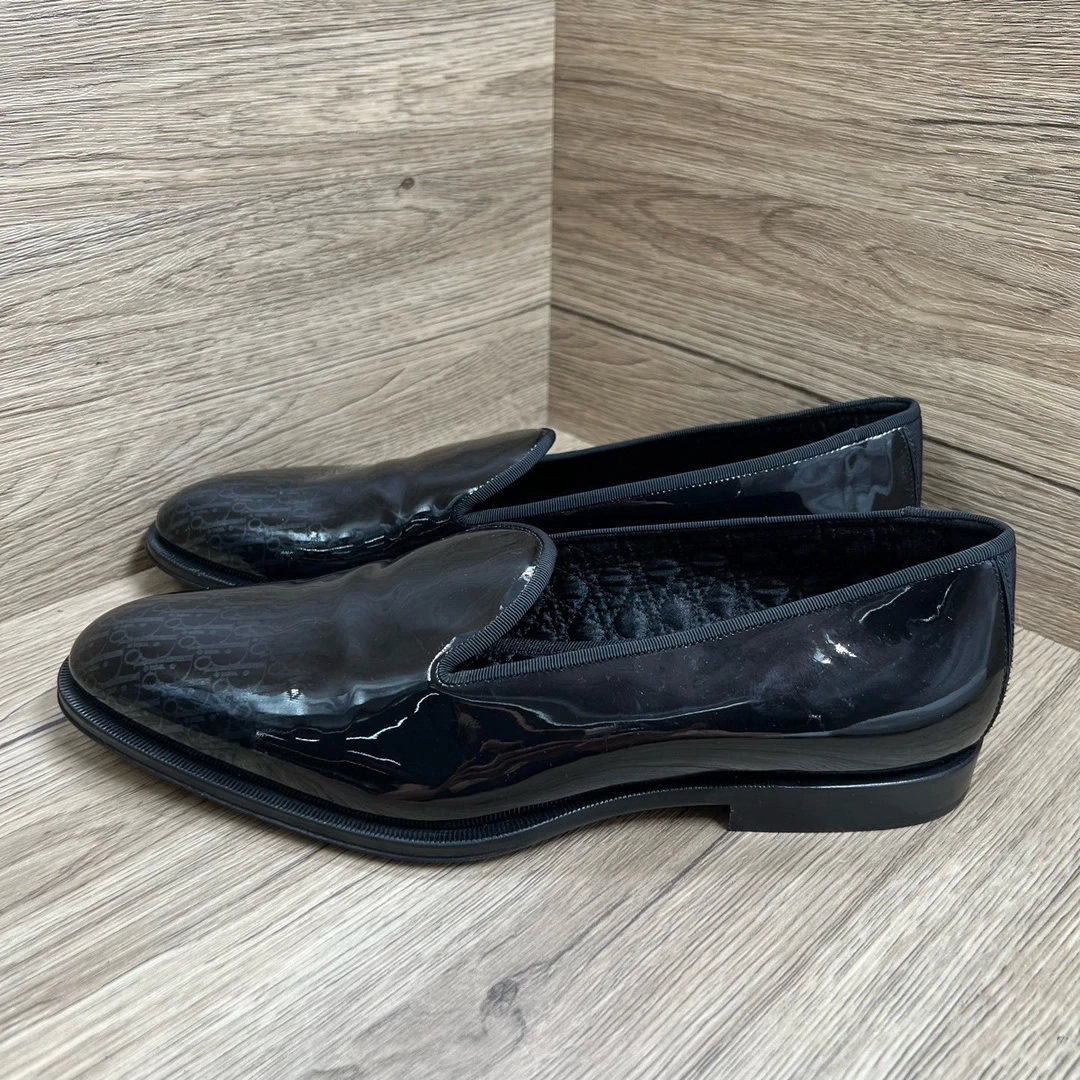 99新 DIOR/迪奥 TimeLess 渐变满印乐福鞋 42.5码
