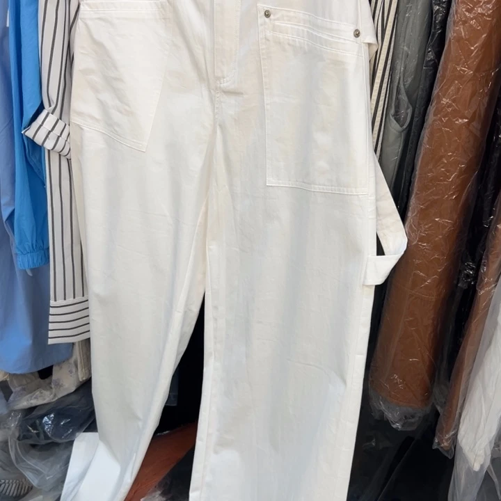 LIMCIAO正版 白色工装裤M