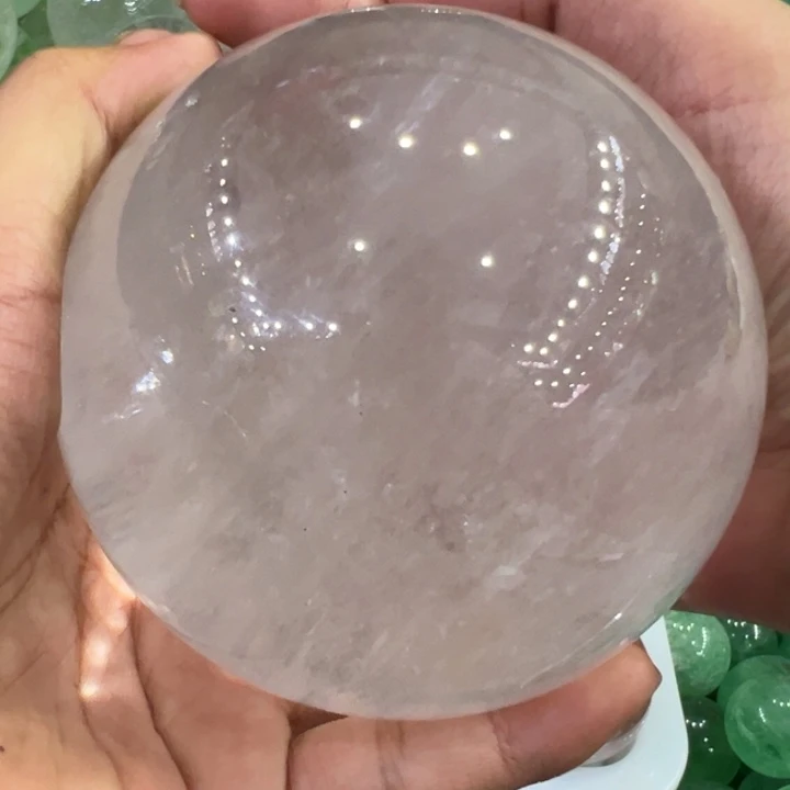 水晶未镶嵌大型摆件（非配饰）天然白水晶球