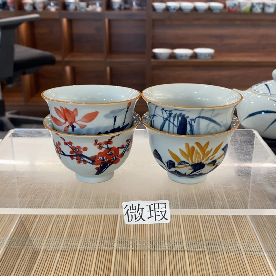 釉下彩手工绘制手工绘制