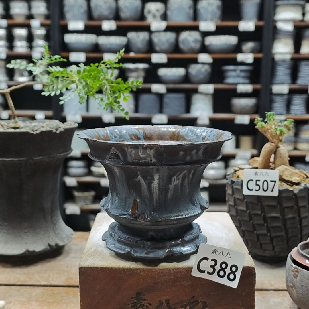 素八九陶瓷内口14高10.5