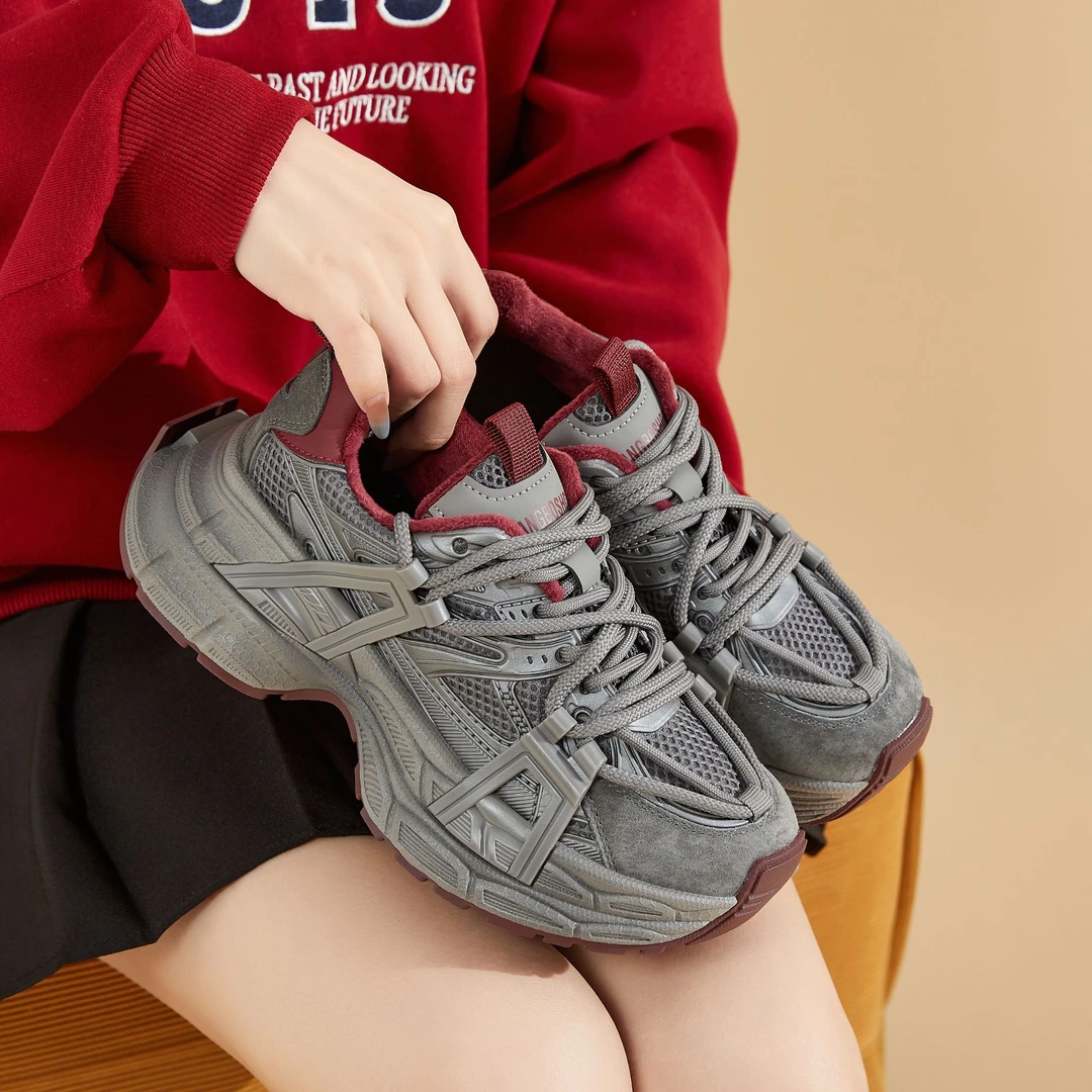 新款运动鞋厚底老爹鞋休闲轻便百搭女鞋168