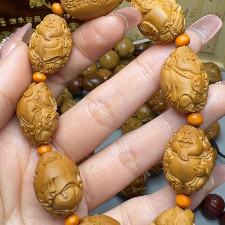 橄榄核手串/手链福利财神