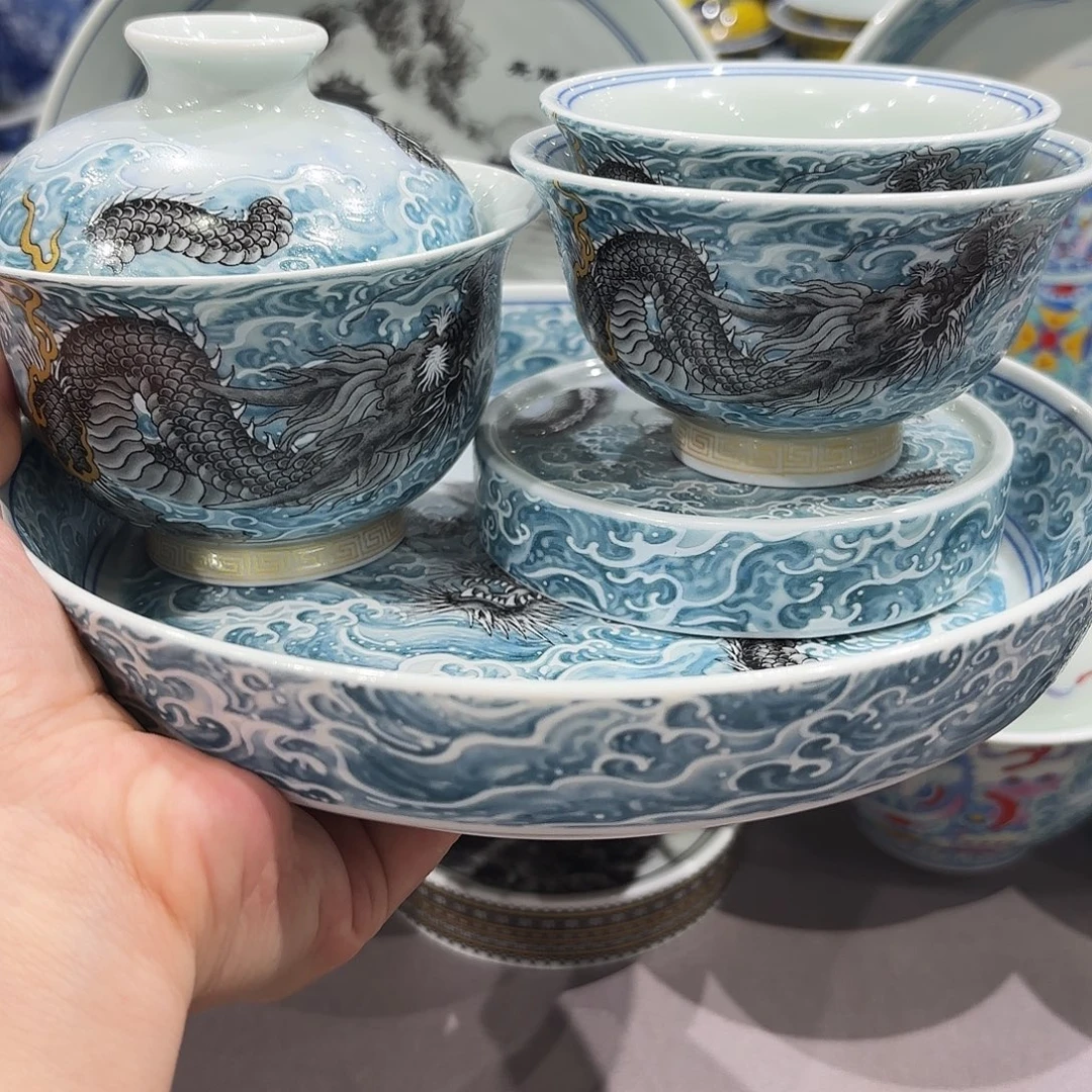 瓷片景德镇瓷器精品展示