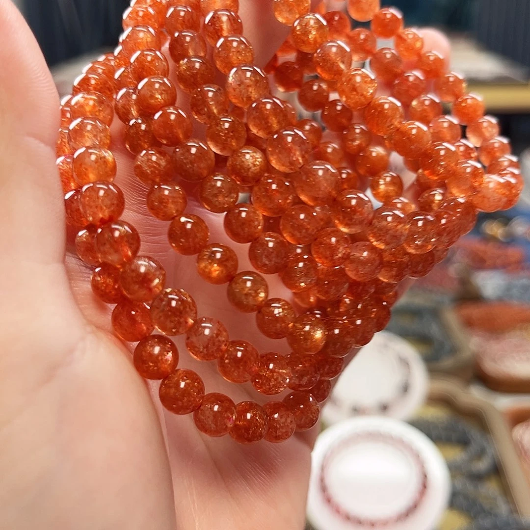 日光石手串未镶嵌金太阳7m（多样式发货）