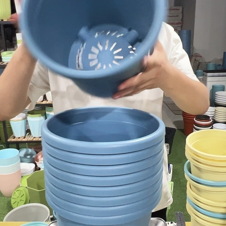 瑕疵4号口25高21.5蓝色无托9只