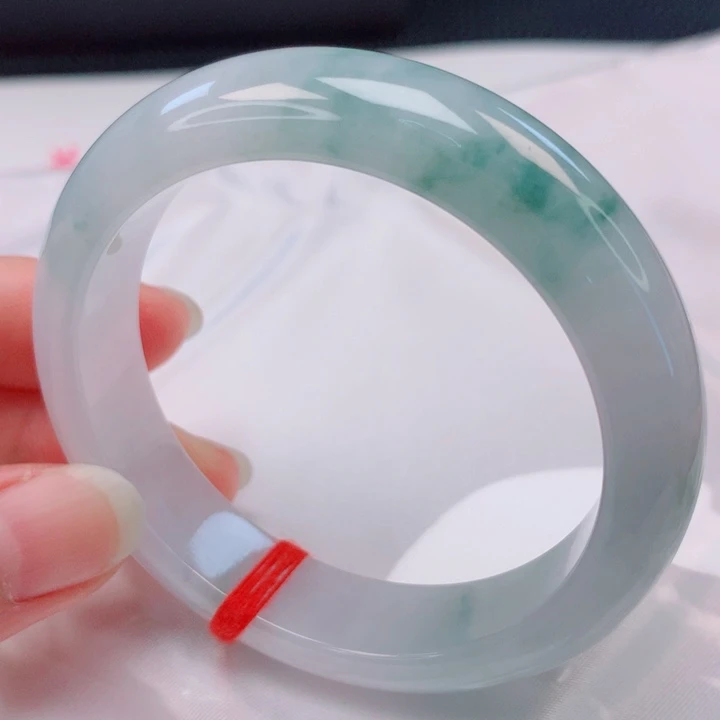 翡翠手镯未镶嵌54。55