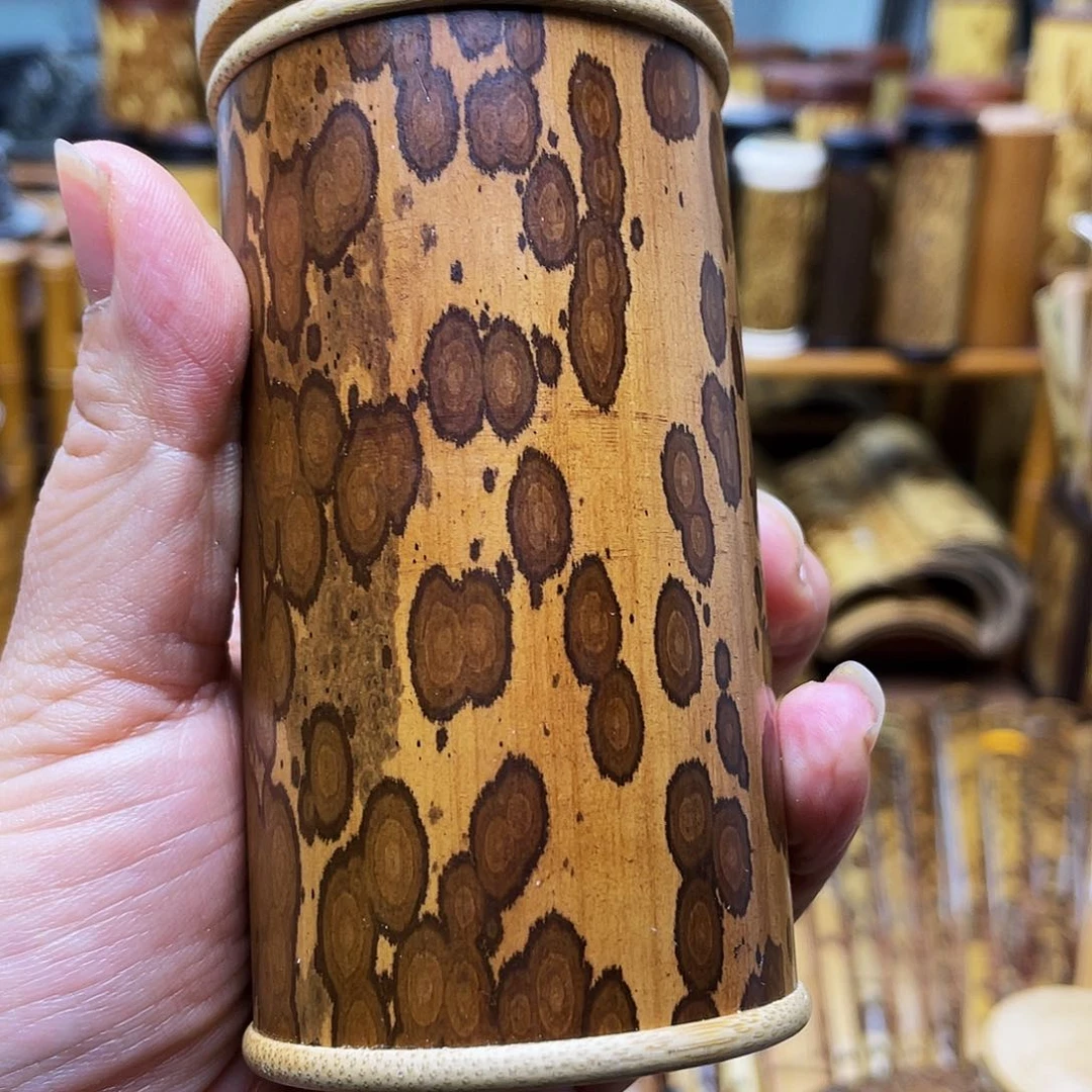 未*月老梅妃竹茶叶罐大哥拍