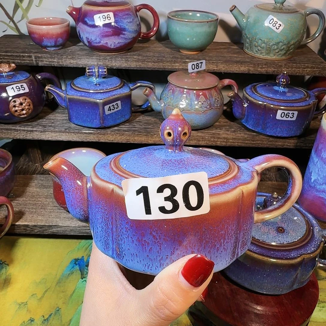 S****胖窑变……钧瓷……壶……