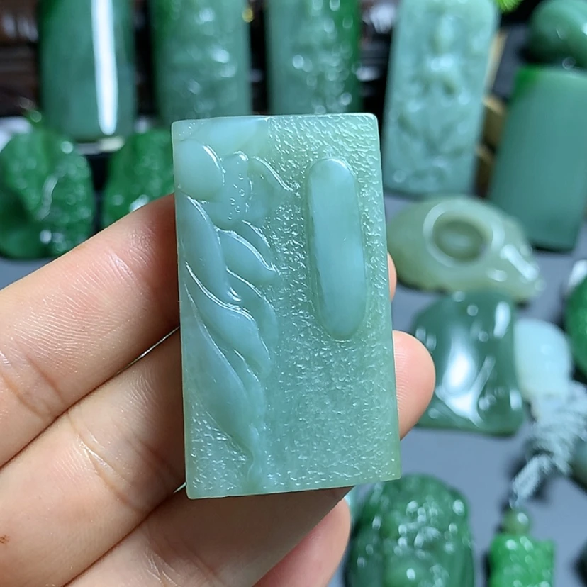 【闪购商品】和田玉未镶嵌挂件一**开