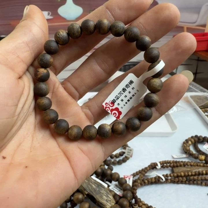 手串沉香卡0,单圈