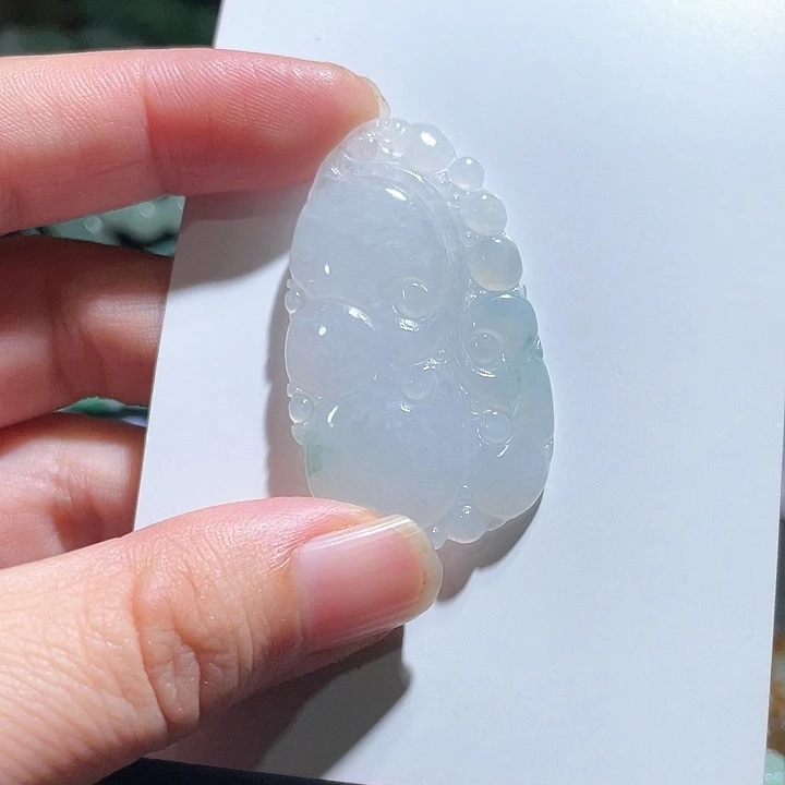 颈饰未镶嵌翡翠天
