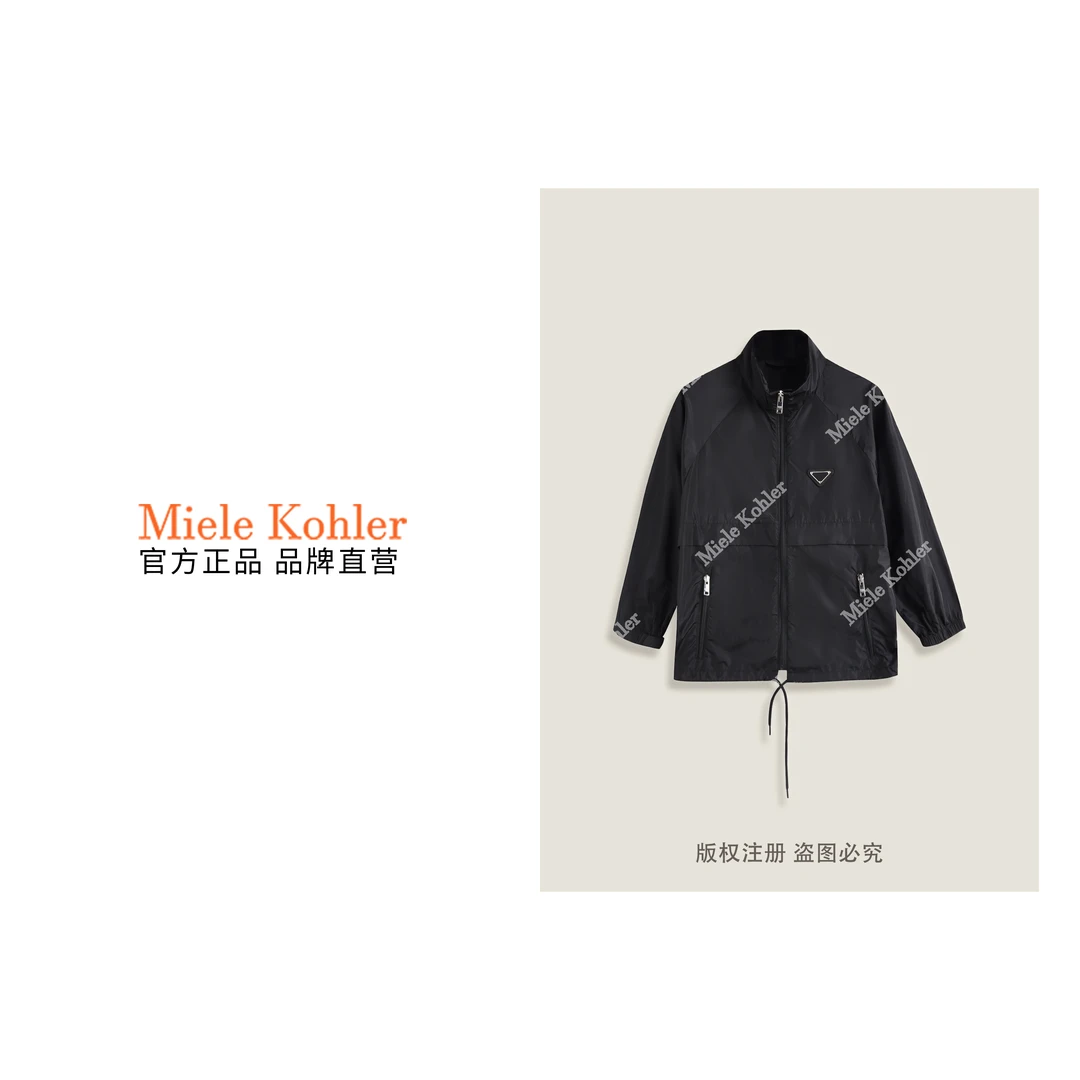 夏季新款高级感纯色拉链式百搭女款外套MKKQ68193【澳门小源同款】