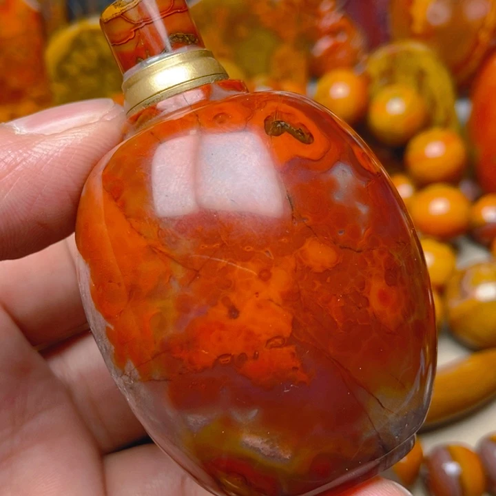 玛瑙/玉髓未镶嵌手把件