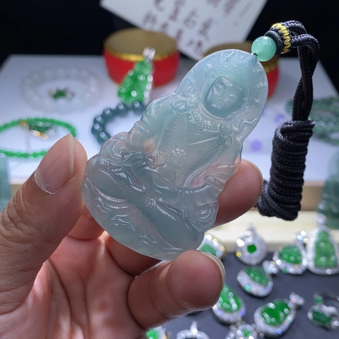 吊坠(不含链)未镶嵌翡翠渡母