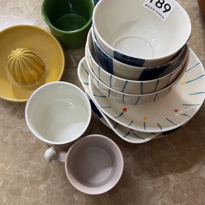 新骨瓷陶瓷碗189一堆陶瓷