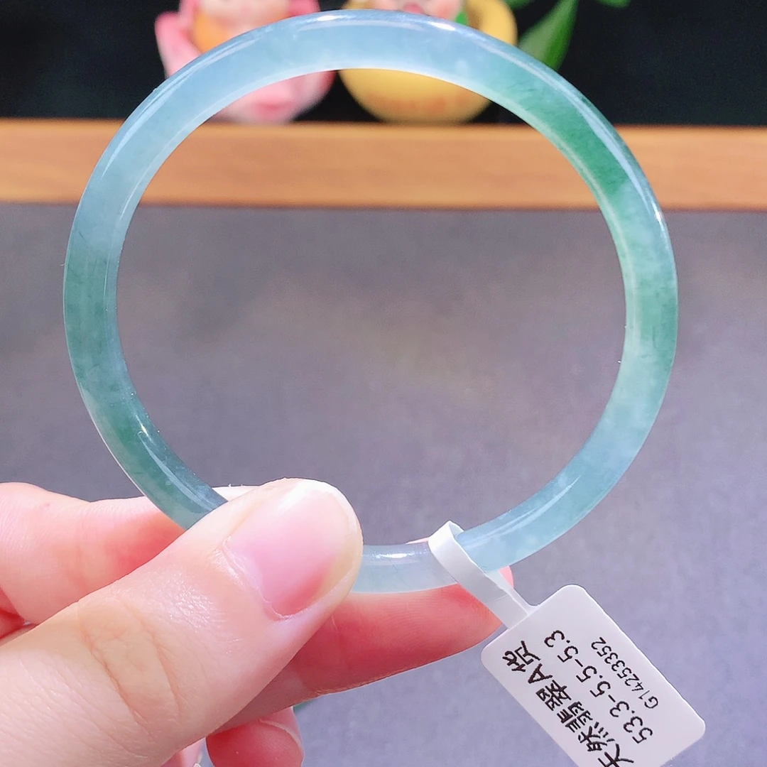 翡翠未镶嵌手镯天然翡翠