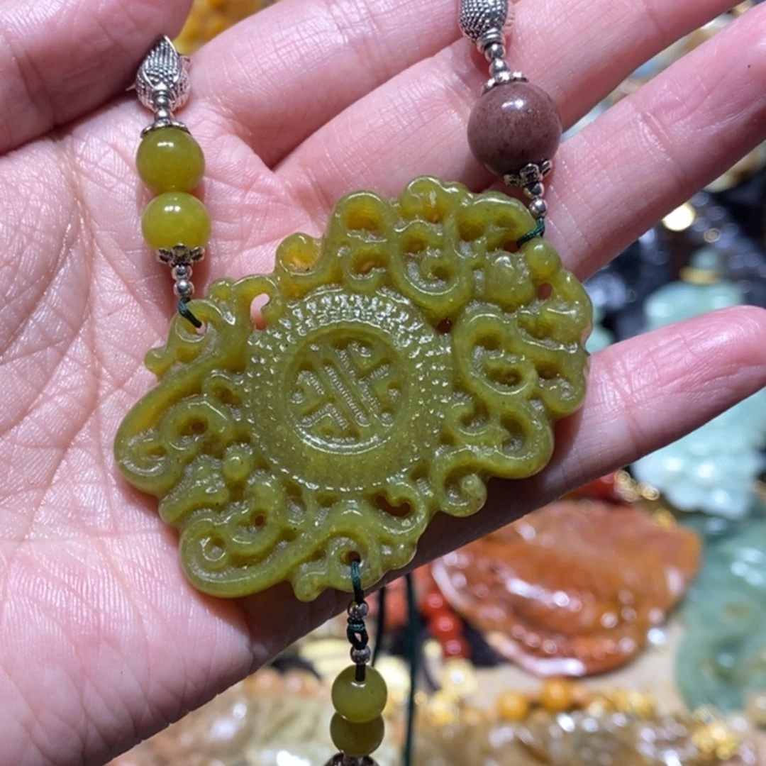 【闪购商品】岫玉毛衣链未镶嵌