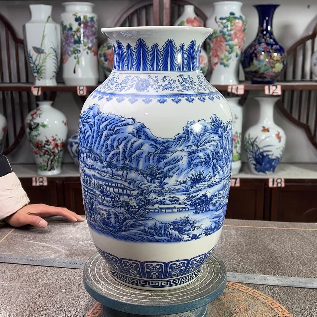 陶摆件景德镇陶瓷富春