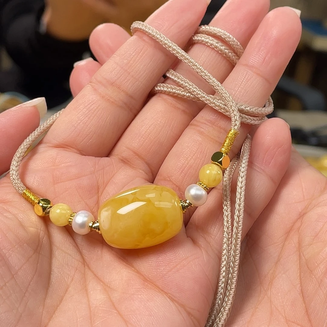 琥珀未镶嵌裸石h13