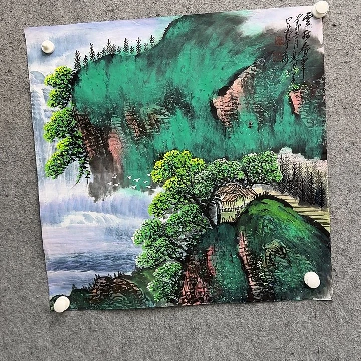 书法作品多次参加