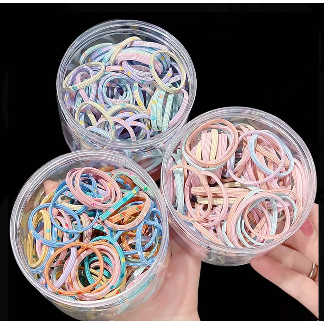 儿童发圈宝宝不伤发皮筋小中大童头绳扎辫子女童扎头发发饰