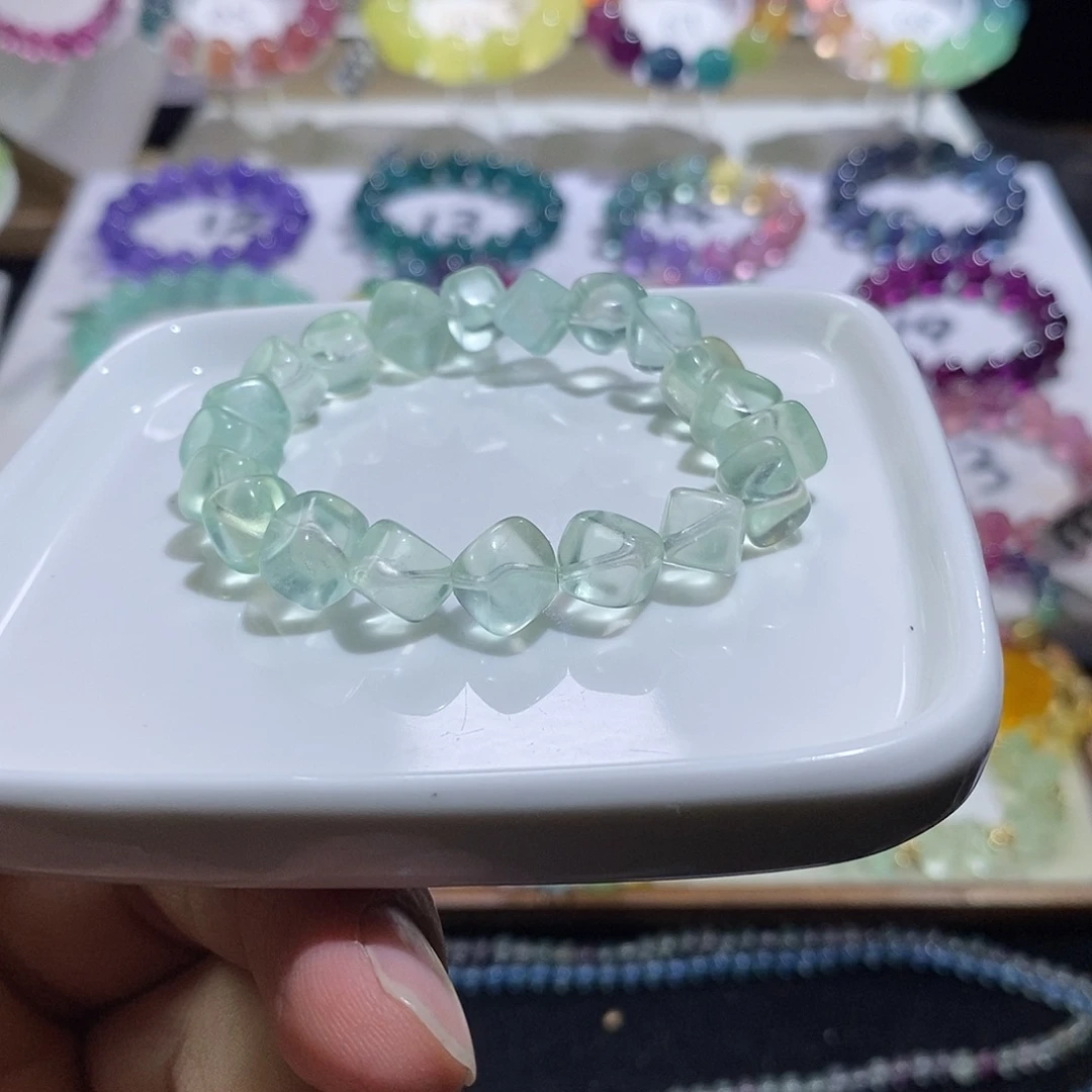 未镶嵌手链水晶薄荷味冰块