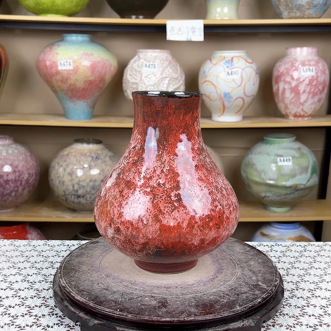 陶瓷776花瓶摆件创意的