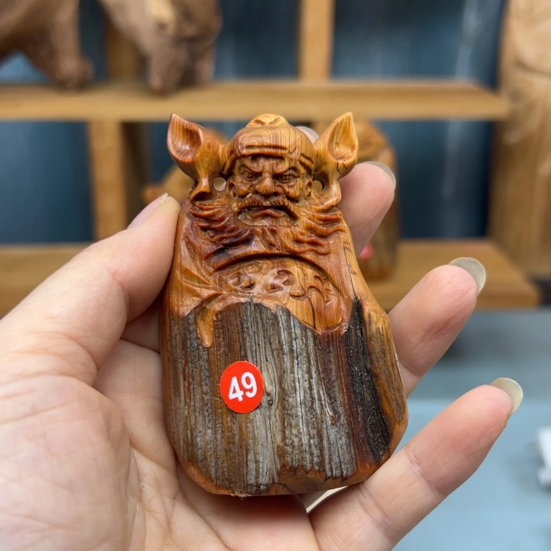 柏木崖柏木摆件手把件